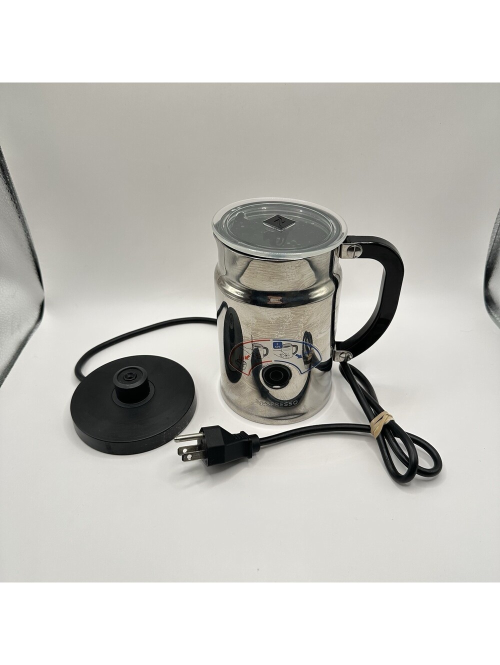 Nespresso Aeroccino 3192 Automatic Electric Frother Intact & Complete